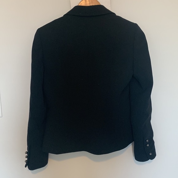 Tahari black button up blazer - Picture 3 of 3